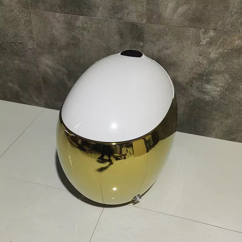 Luxury Smart Gold Toilet | Futuristic Intelligent Commode with Bidet