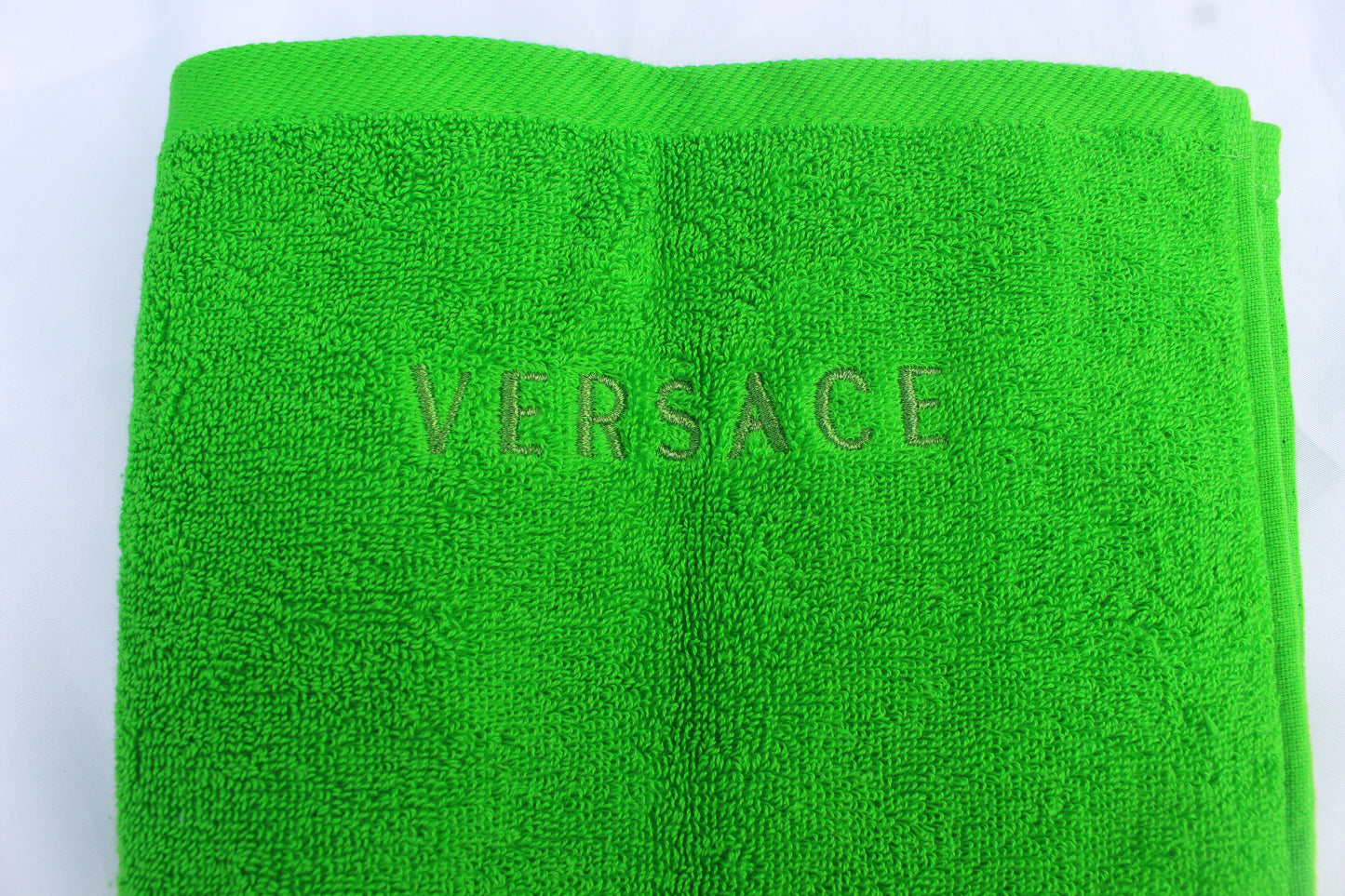 Versace Medusa Green - 5-Piece Towel Set -1Bath 2Face 2 Hand Towels