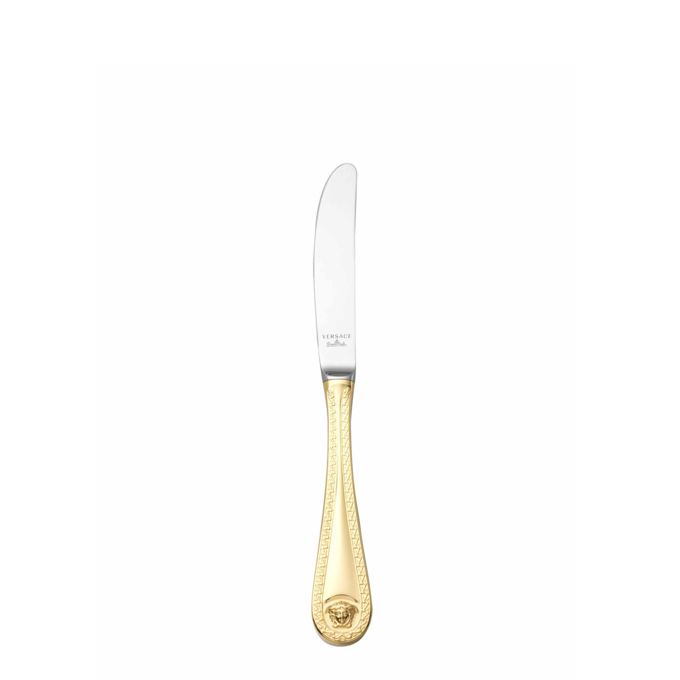 Versace Medusa Gold Dinner Knife