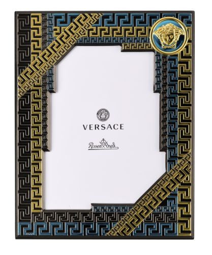 Versace Picture Frame Blue Gold - 18cm x 24cm