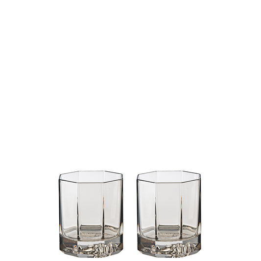 Versace Medusa Lumiere Haze Whiskey Glasses - Set Of 2