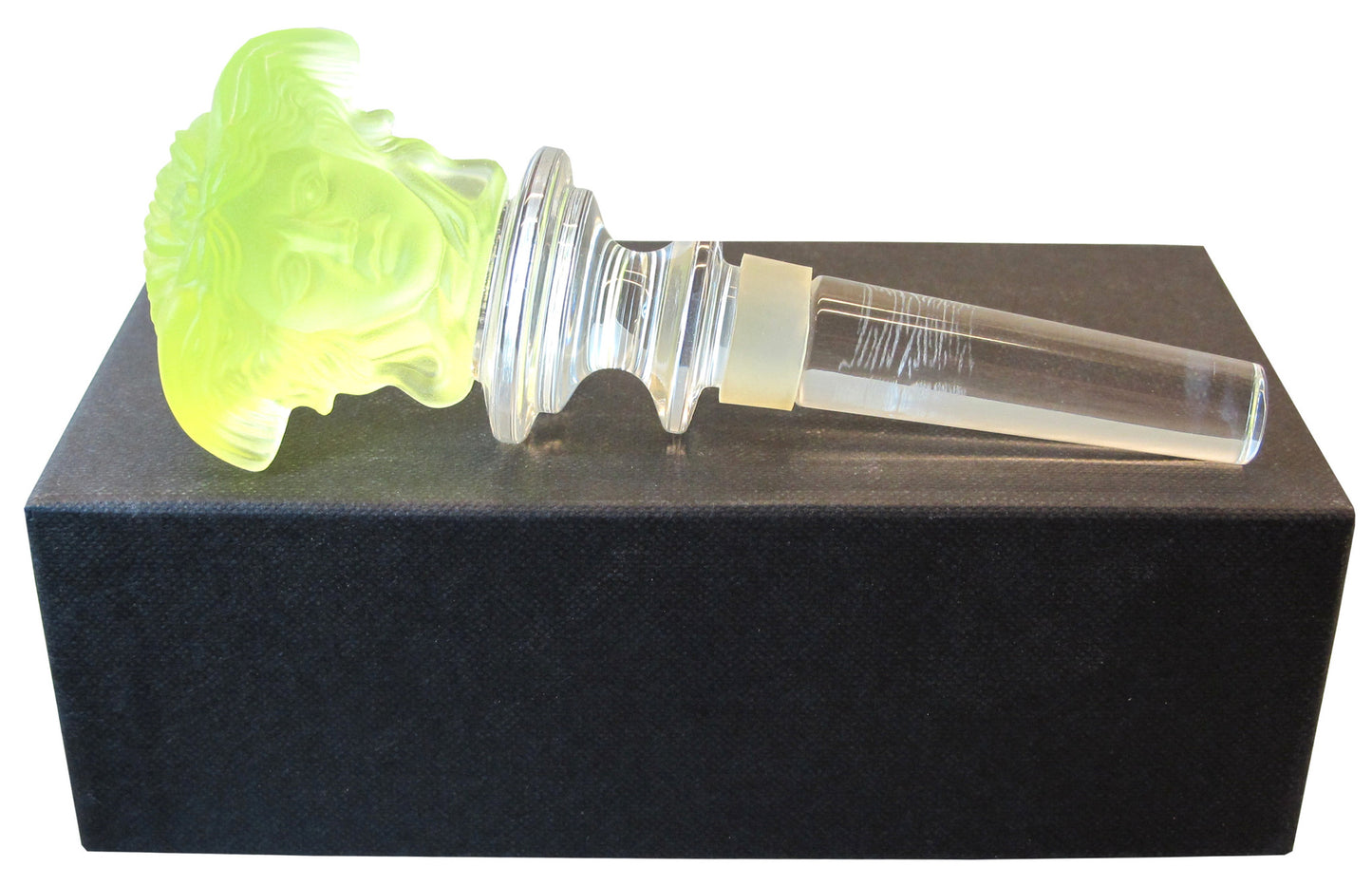 Versace Rosenthal Medusa Lumiere Bottle Stopper