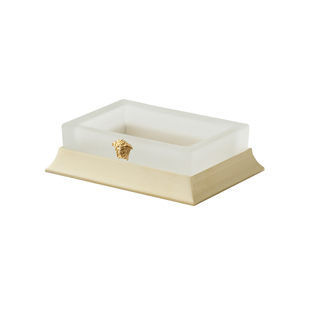 VERSACE  MEDUSA SOAP HOLDER ヴェルサーチ Versace Superbe Bathroom Accessory Set Gold | 4-Piece | Fine et